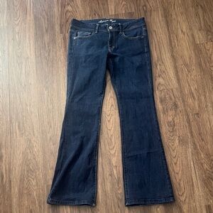 American Eagle Outfitters Dark Indigo Original Boot Jeans